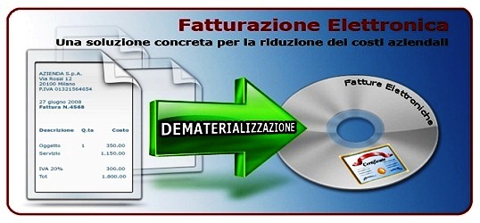 fattura elettronica in PDF